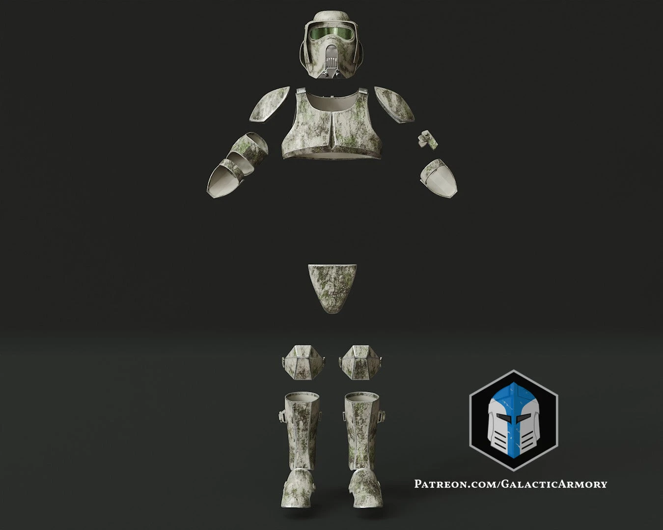 Kashyyyk Clone Trooper Armor - 3D Print Files 4 Kashyyyk Clone Trooper Armor - 3D Print Files - Image 2