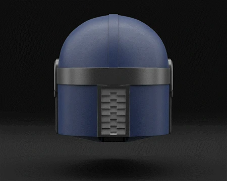 Mandalorian Child Helmet - 3D Print Files 3 Mandalorian Child Helmet - 3D Print Files