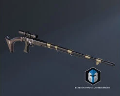 Mandalorian Longshot Blaster - 3D Print Files -Galactic Armory Store MandalorianLongshotRifle