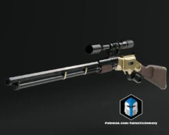 Mandalorian Repeater Blaster - 3D Print Files -Galactic Armory Store MandalorianRepeaterBlaster