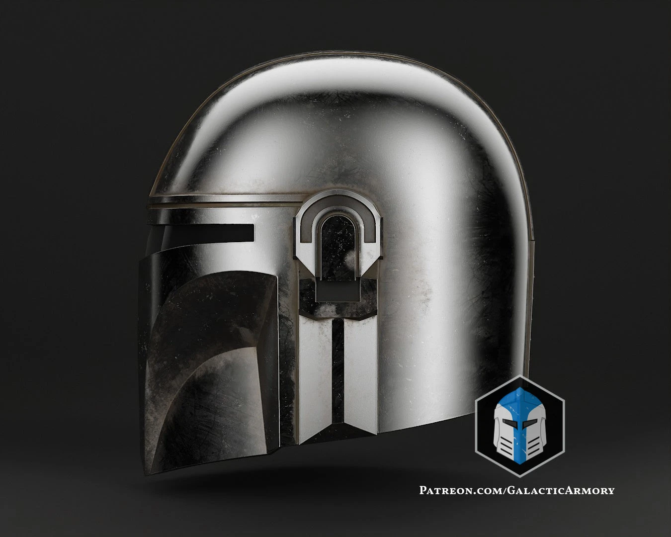 Mando Helmet - 3D Print Files 8 Mando Helmet - 3D Print Files - Image 6