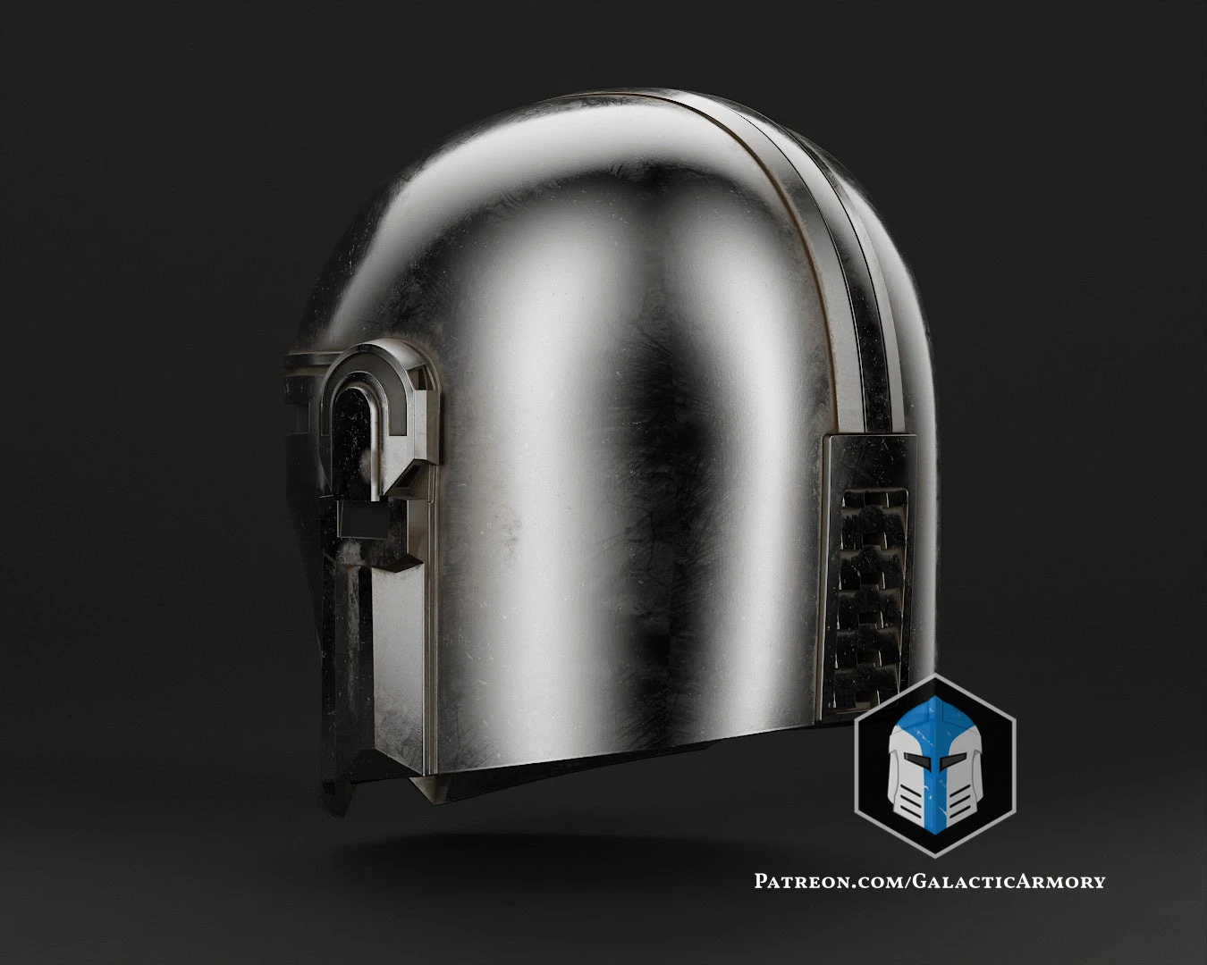 Mando Helmet - 3D Print Files 9 Mando Helmet - 3D Print Files - Image 7