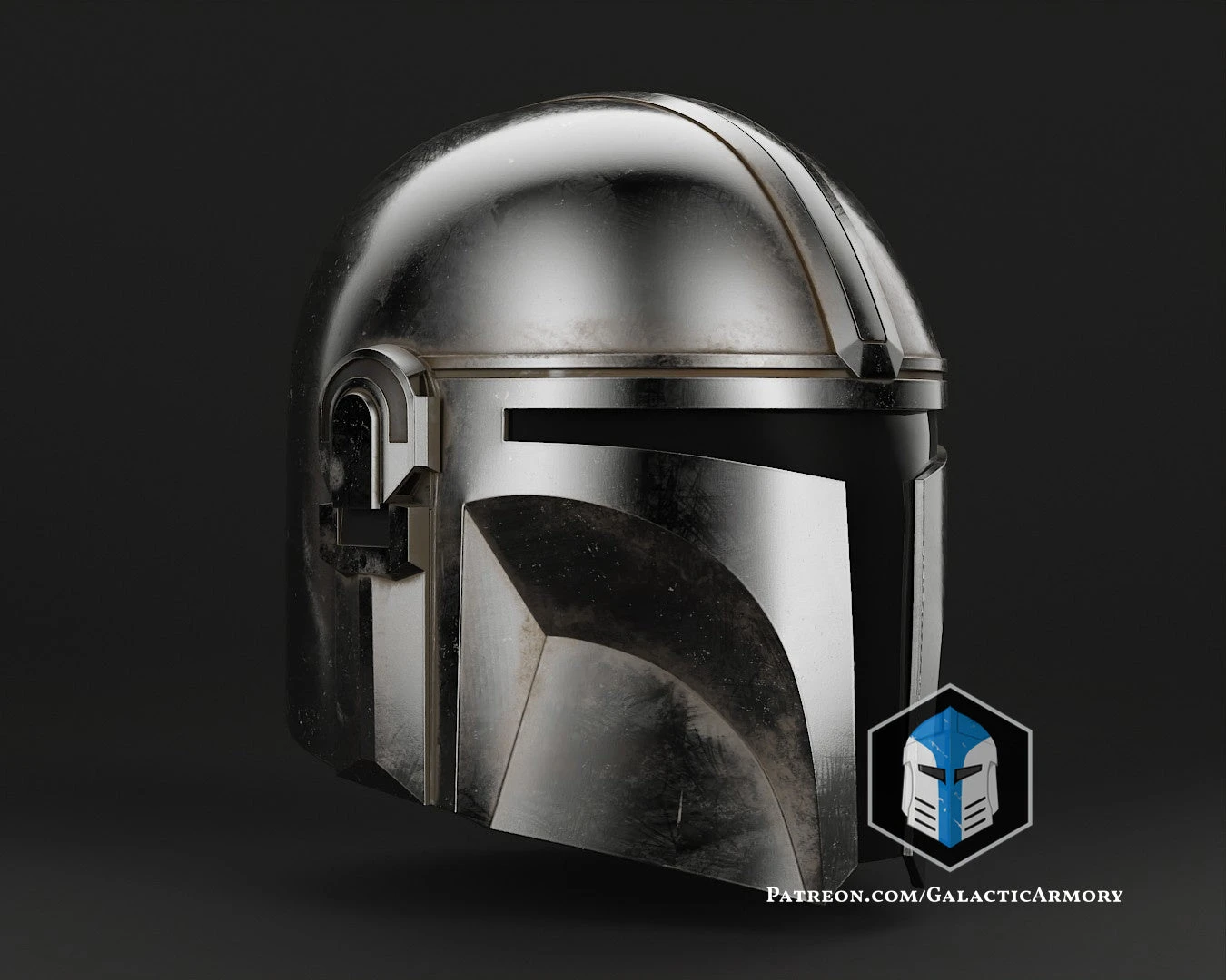 Mando Helmet - 3D Print Files 13 Mando Helmet - 3D Print Files - Image 11