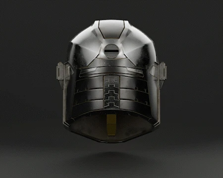 Mando Spartan Helmet - Version 2 - 3D Print Files