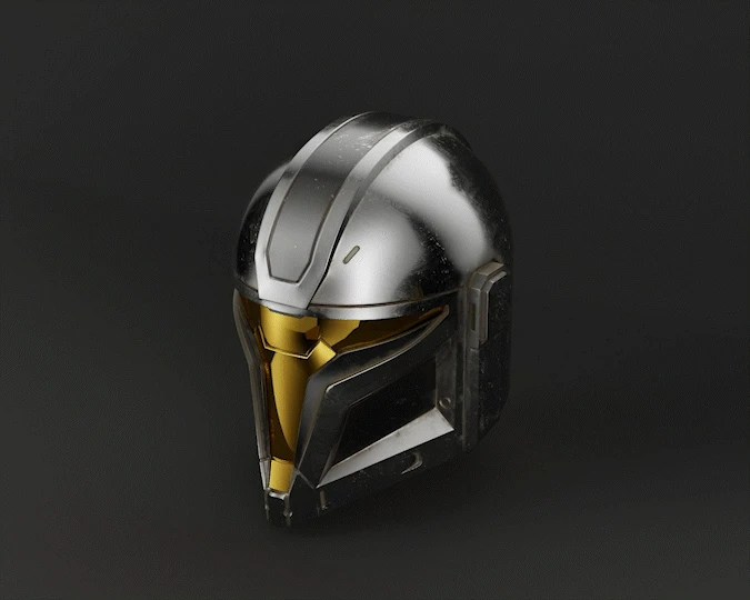 Mando Spartan Helmet - Version 1 - 3D Print Files 4 Mando Spartan Helmet - Version 1 - 3D Print Files - Image 2