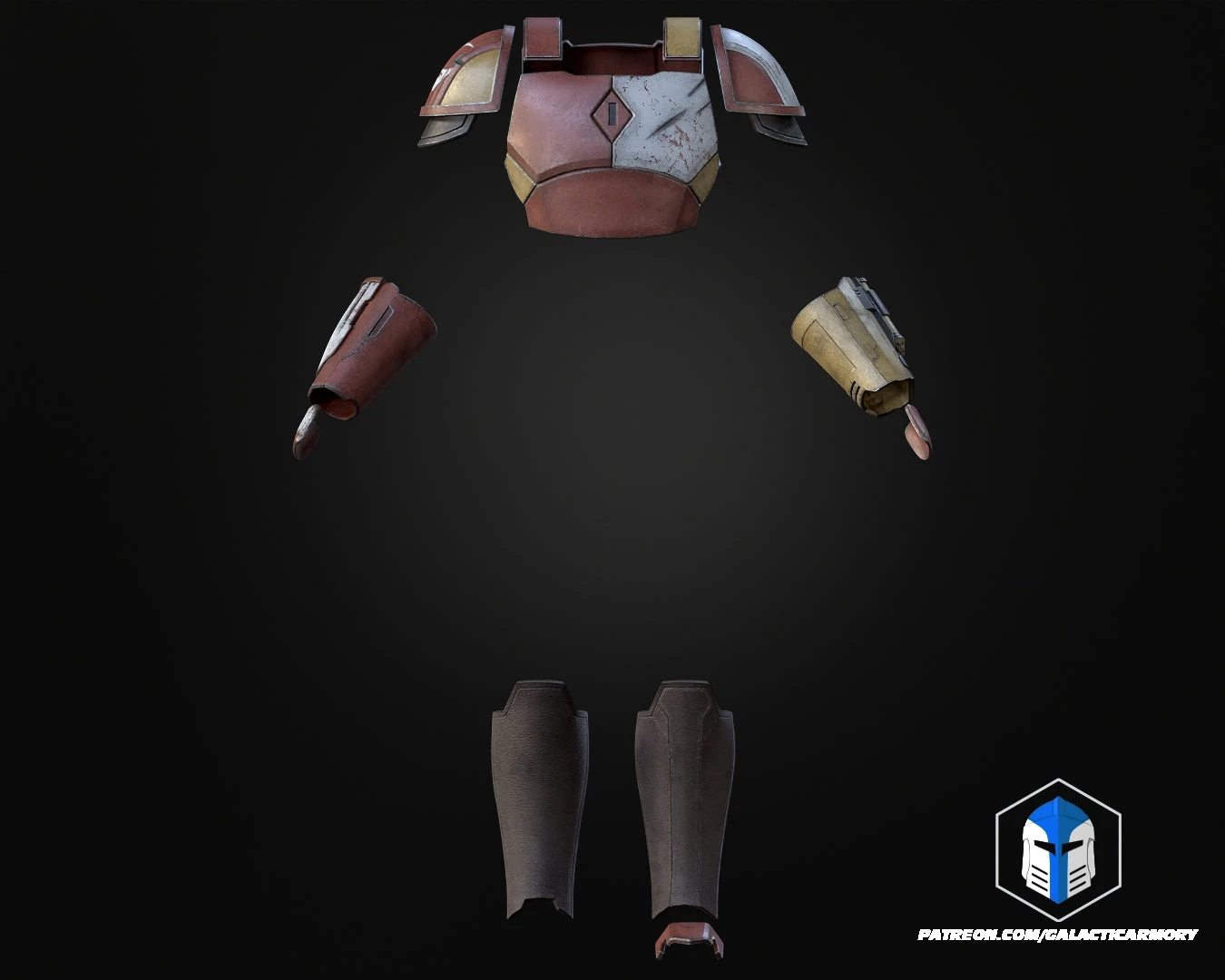 Mando Spirit Helmet And Armor - 3D Print Files 15 Mando Spirit Helmet And Armor - 3D Print Files - Image 13