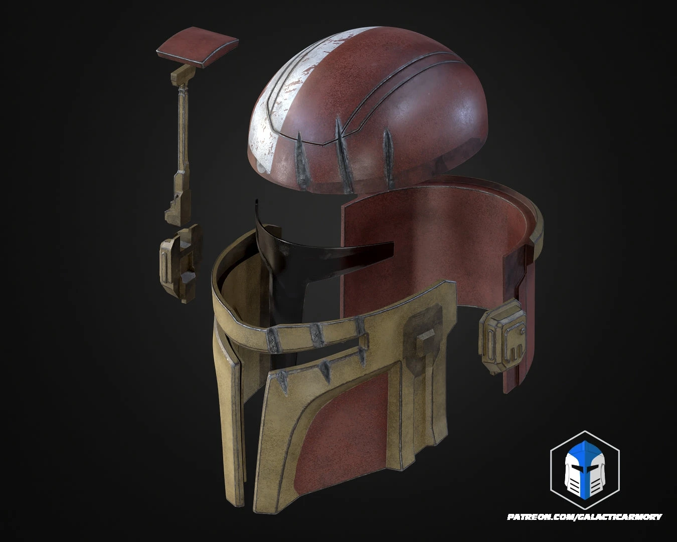 Mando Spirit Helmet And Armor - 3D Print Files 16 Mando Spirit Helmet And Armor - 3D Print Files - Image 14