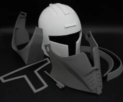 Bartok Medieval Commander Cody Helmet - DIY 9 Bartok Medieval Commander Cody Helmet - DIY -Galactic Armory Store MedievalCommanderCody Disassembled