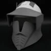 Bartok Medieval Commander Cody Helmet - DIY -Galactic Armory Store MedievalCommanderCody Perspective