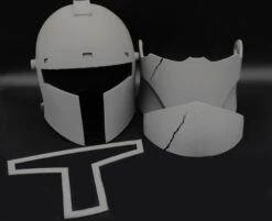 Bartok Medieval Commander Wolffe Helmet - DIY 14 Bartok Medieval Commander Wolffe Helmet - DIY -Galactic Armory Store MedievalCommanderWolffe Disassembled