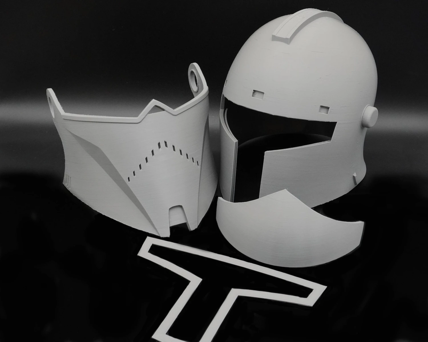 Bartok Medieval Captain Fordo Phase 2 Helmet - DIY 6 Bartok Medieval Captain Fordo Phase 2 Helmet - DIY - Image 4