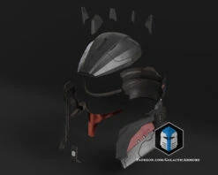 Moff Gideon Spartan Helmet - 3D Print Files -Galactic Armory Store MoffGideonSpartanHelmet Exploded