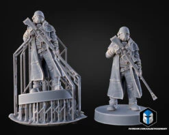 1:48 Scale NCR Rangers - 3D Print Files 25 1:48 Scale NCR Rangers - 3D Print Files -Galactic Armory Store NCRRangerPre Supported