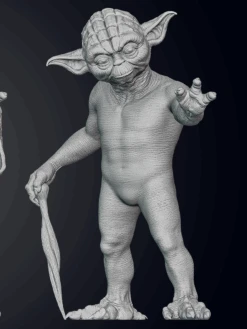 Life Sized Yoda Statue - Pose 1 - DIY 13 Life Sized Yoda Statue - Pose 1 - DIY -Galactic Armory Store NoRobes