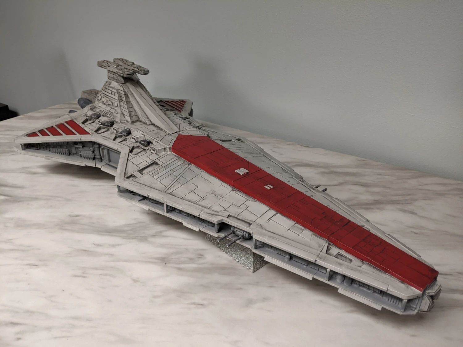 Venator Star Destroyer Ship - DIY 3 Venator Star Destroyer Ship - DIY