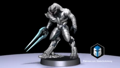 1:48 Scale Arbiter Miniatures - 3D Print Files 24 1:48 Scale Arbiter Miniatures - 3D Print Files -Galactic Armory Store Pose1 Color