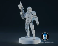 1:48 Scale Republic Commando Miniatures - 3D Print Files -Galactic Armory Store Pose1 Plain dc98ea13 e958 4f6b 8278 6c097ea607bb