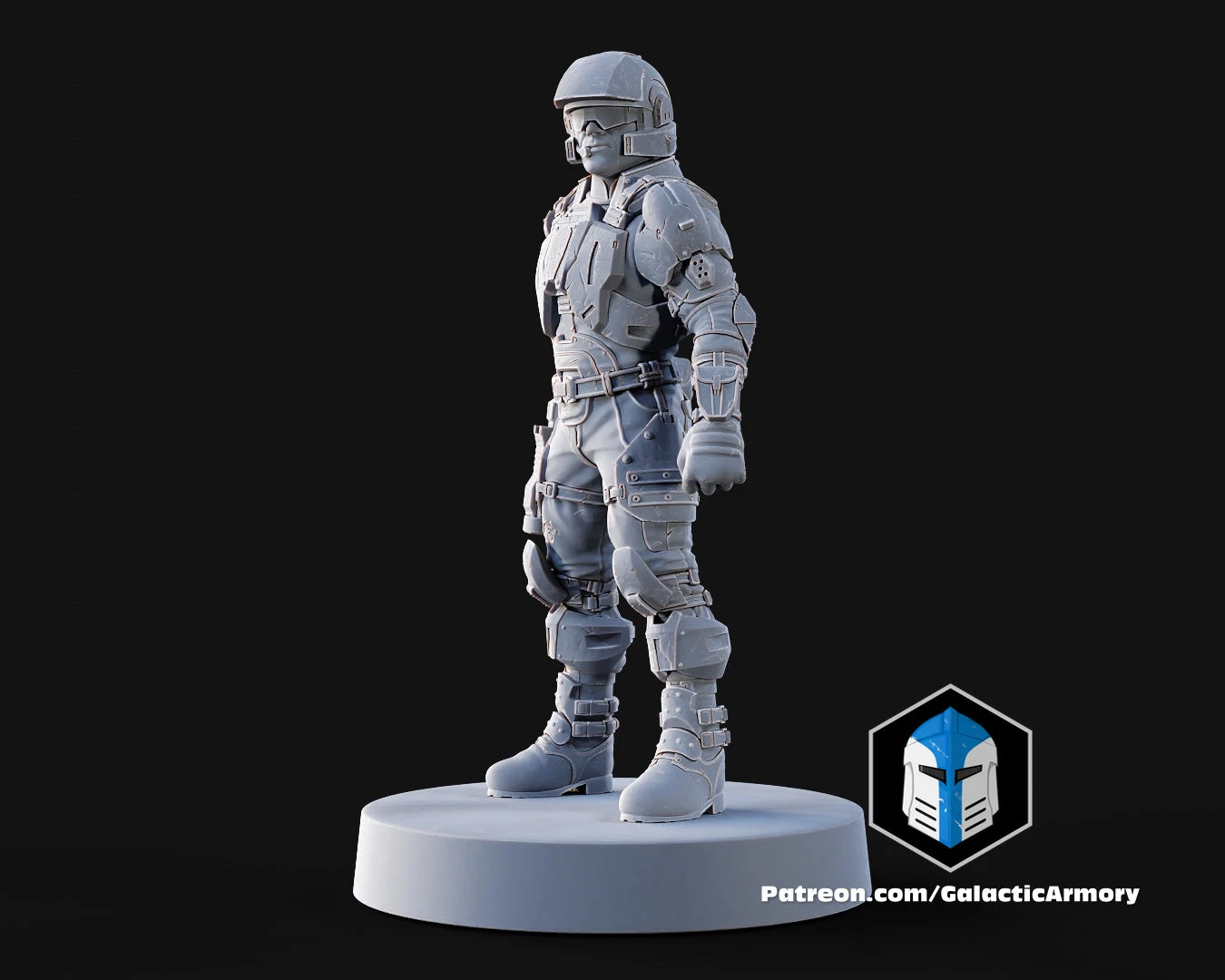 1:48 Scale UNSC Marine Miniatures - 3D Print Files 12 1:48 Scale UNSC Marine Miniatures - 3D Print Files - Image 10