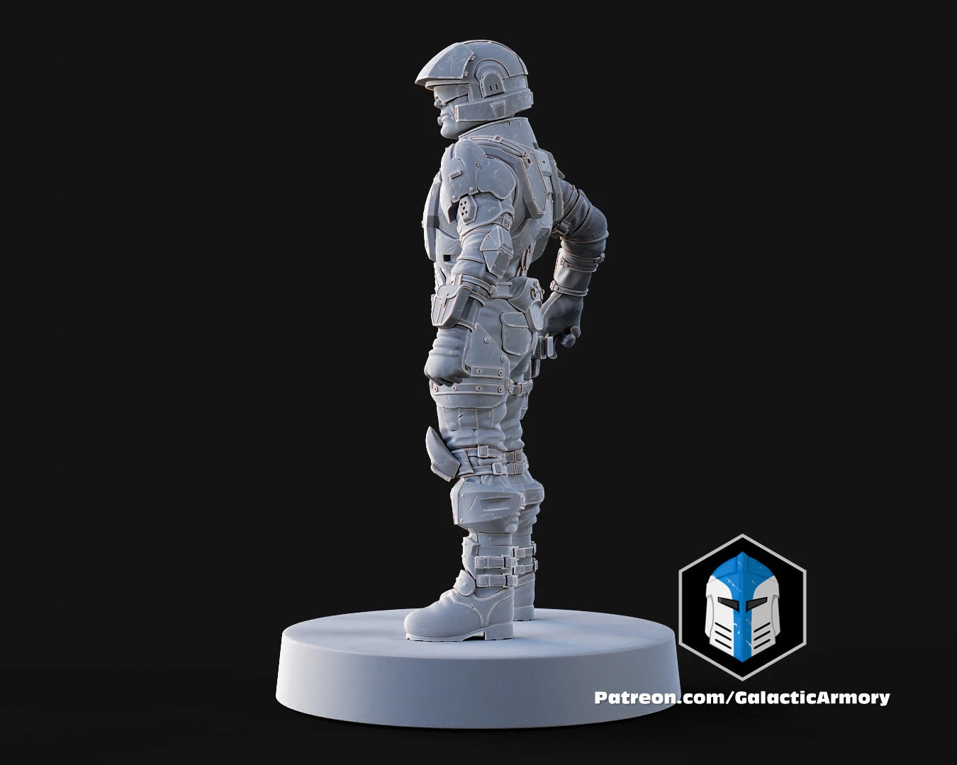1:48 Scale UNSC Marine Miniatures - 3D Print Files 13 1:48 Scale UNSC Marine Miniatures - 3D Print Files - Image 11