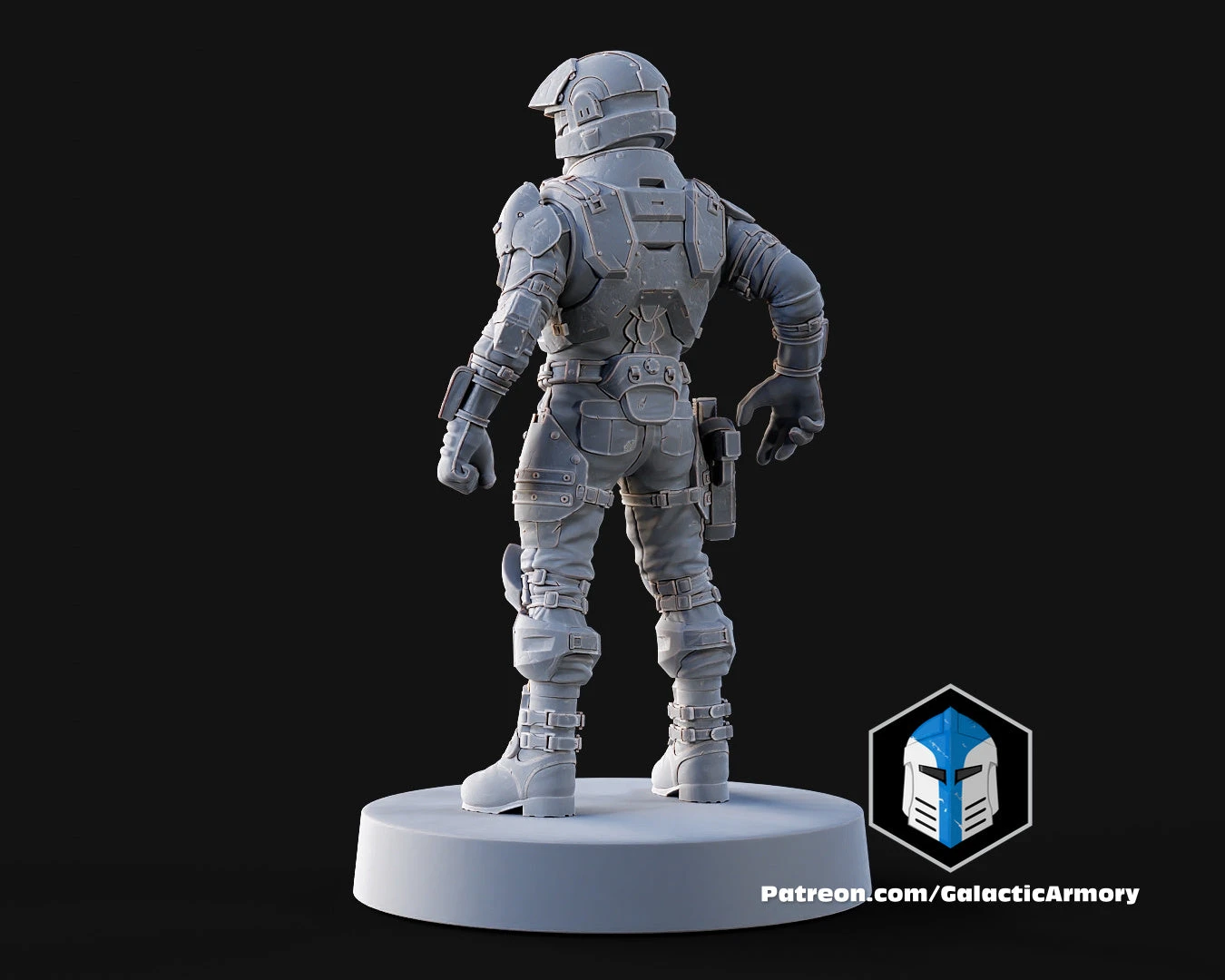 1:48 Scale UNSC Marine Miniatures - 3D Print Files 14 1:48 Scale UNSC Marine Miniatures - 3D Print Files - Image 12