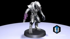 1:48 Scale Arbiter Miniatures - 3D Print Files 33 1:48 Scale Arbiter Miniatures - 3D Print Files -Galactic Armory Store Pose10 Color
