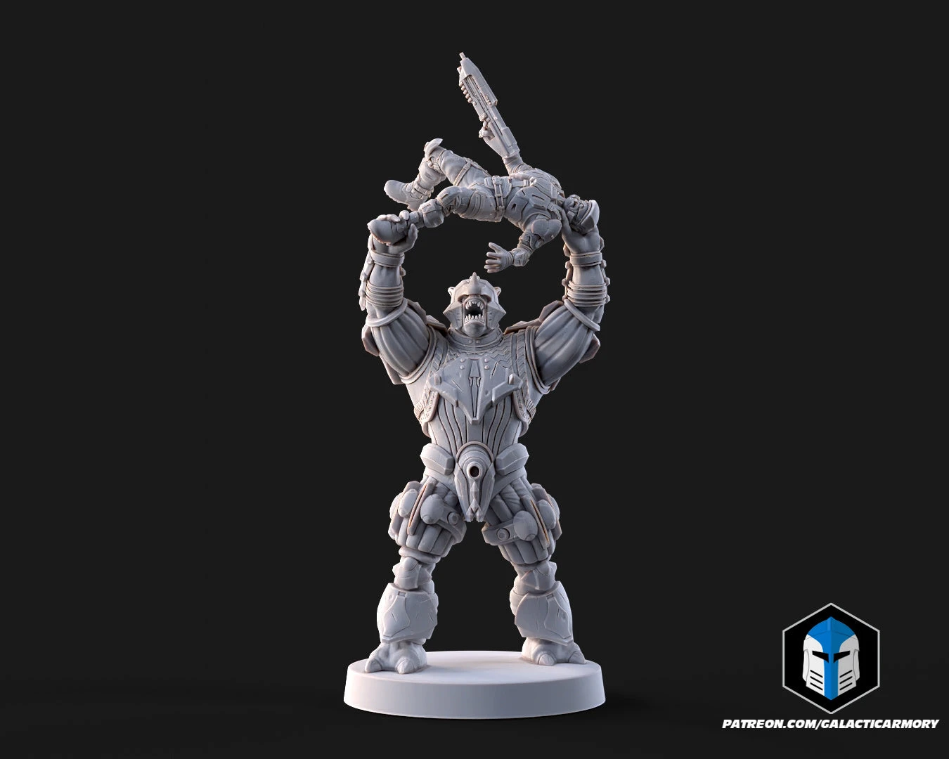 1:48 Scale Brute Miniatures - 3D Print Files 5 1:48 Scale Brute Miniatures - 3D Print Files - Image 3