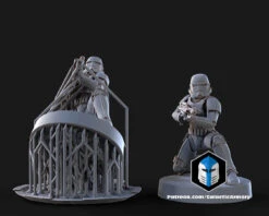 1:48 Scale Stormtroopers - 3D Print Files 32 1:48 Scale Stormtroopers - 3D Print Files -Galactic Armory Store Pose1 f766fe88 41c5 42ba b95c 5bb58fd40b17
