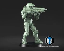 1:48 Scale Master Chief Miniatures - 3D Print Files -Galactic Armory Store Pose2