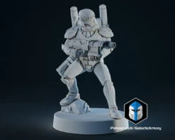 1:48 Scale Republic Commando Miniatures - 3D Print Files -Galactic Armory Store Pose2 Plain 630c5568 64c7 4b58 a921 b9026d0710f0
