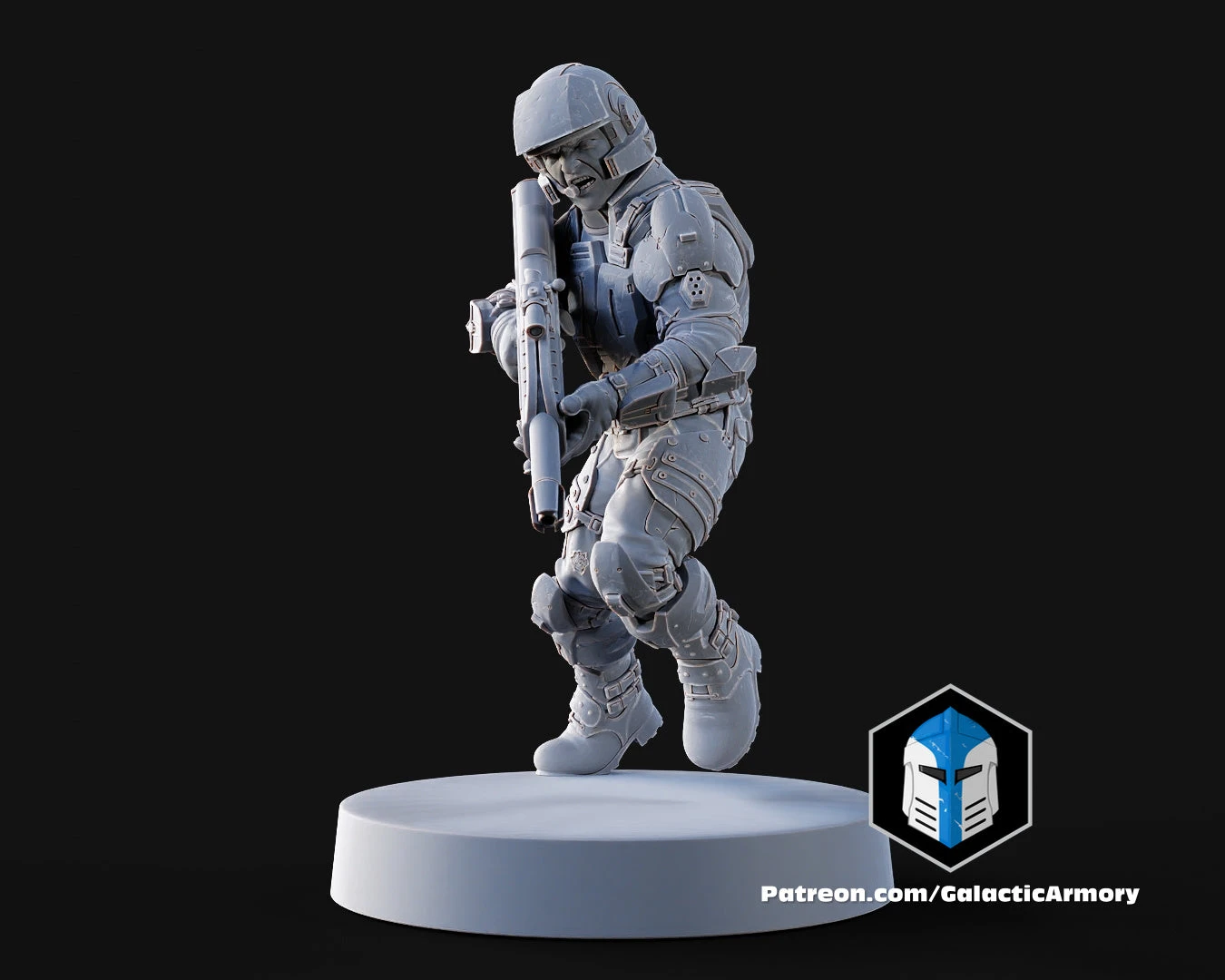 1:48 Scale UNSC Marine Miniatures - 3D Print Files 22 1:48 Scale UNSC Marine Miniatures - 3D Print Files - Image 20