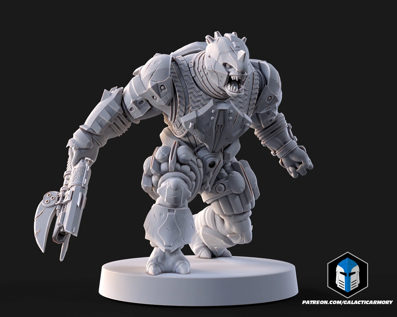 1:48 Scale Brute Miniatures - 3D Print Files 6 1:48 Scale Brute Miniatures - 3D Print Files - Image 4