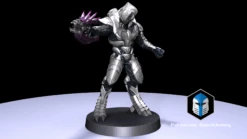 1:48 Scale Arbiter Miniatures - 3D Print Files 26 1:48 Scale Arbiter Miniatures - 3D Print Files -Galactic Armory Store Pose3 Color