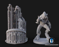 1:48 Scale Elite Miniatures - 3D Print Files 29 1:48 Scale Elite Miniatures - 3D Print Files -Galactic Armory Store Pose3 Supported