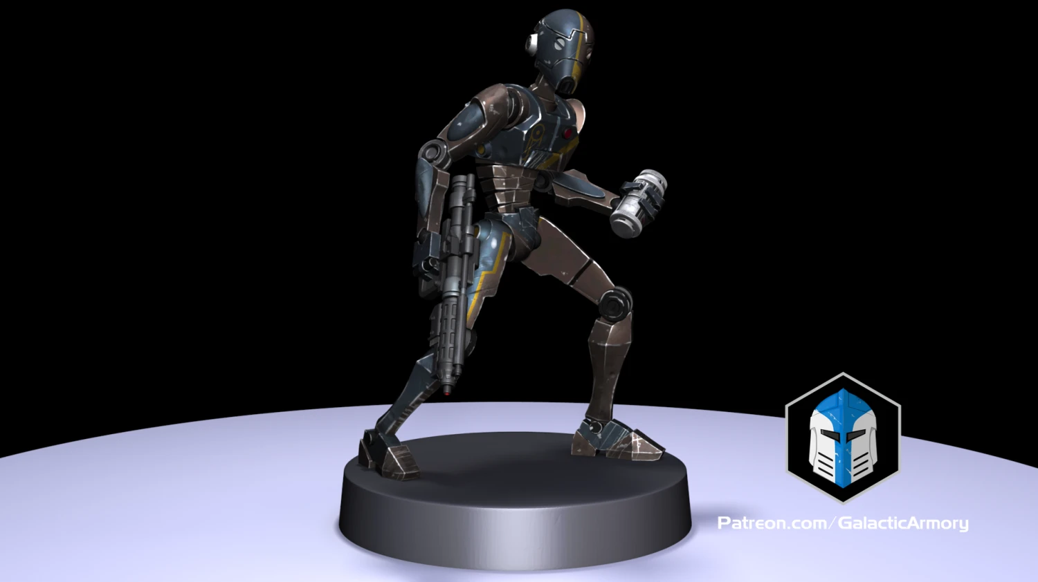 1:48 Scale Battle Droid Army - BX Commando Droids - 3D Print Files 11 1:48 Scale Battle Droid Army - BX Commando Droids - 3D Print Files - Image 9