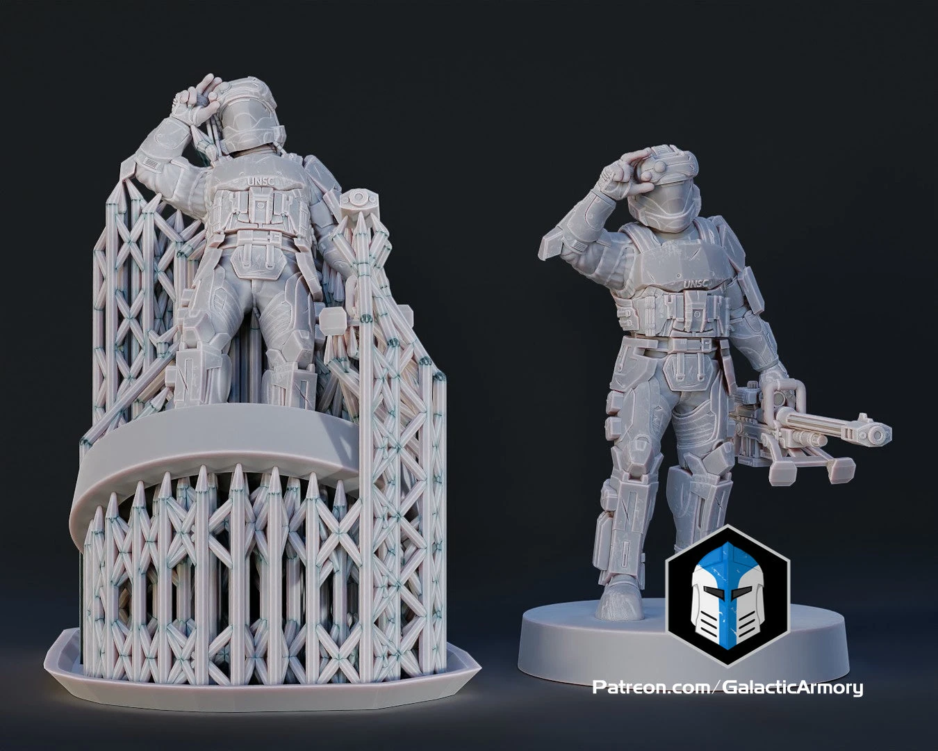 1:48 Scale Alpha 9 ODST Miniatures - 3D Print Files 19 1:48 Scale Alpha 9 ODST Miniatures - 3D Print Files - Image 17