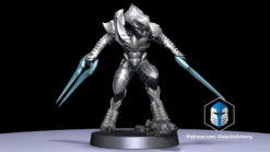 1:48 Scale Arbiter Miniatures - 3D Print Files 28 1:48 Scale Arbiter Miniatures - 3D Print Files -Galactic Armory Store Pose5 Color