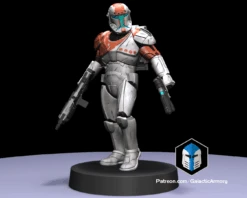 1:48 Scale Republic Commando Miniatures - 3D Print Files -Galactic Armory Store Pose5 8118c323 7393 4798 a617 d79854699ac2