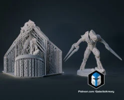 1:48 Scale Arbiter Miniatures - 3D Print Files 38 1:48 Scale Arbiter Miniatures - 3D Print Files -Galactic Armory Store Pose5wSupport