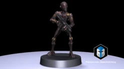 1:48 Scale Battle Droid Army - BX Commando Droids - 3D Print Files 25 1:48 Scale Battle Droid Army - BX Commando Droids - 3D Print Files -Galactic Armory Store Pose6