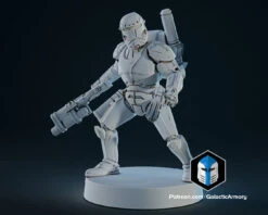 1:48 Scale Republic Commando Miniatures - 3D Print Files -Galactic Armory Store Pose6 Plain b7ef810c f841 45ff 8ad7 40bc99001381