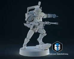 1:48 Scale Republic Commando Miniatures - 3D Print Files -Galactic Armory Store Pose7 Plain f5c82b7c 8d14 4ef8 94a3 506891a43f4b