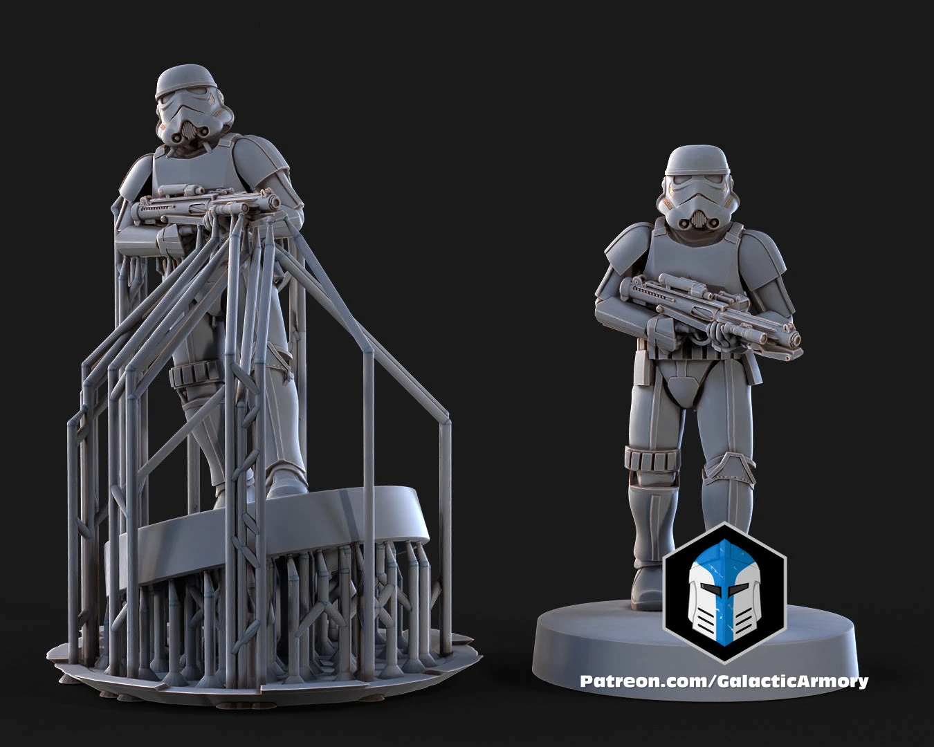 1:48 Scale Stormtroopers - 3D Print Files 20 1:48 Scale Stormtroopers - 3D Print Files - Image 18
