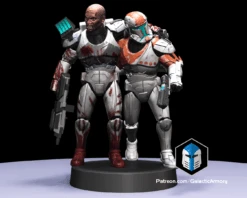 1:48 Scale Republic Commando Miniatures - 3D Print Files -Galactic Armory Store Pose8 f90fdd52 cc2b 48e0 873c f977a25f70d1