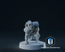 1:48 Scale ARC Troopers - 3D Print Files 40 1:48 Scale ARC Troopers - 3D Print Files -Galactic Armory Store Pose9 Plain