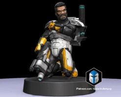 1:48 Scale Republic Commando Miniatures - 3D Print Files -Galactic Armory Store Pose9 769dda60 e6b6 4049 af45 dfd9989ad76c