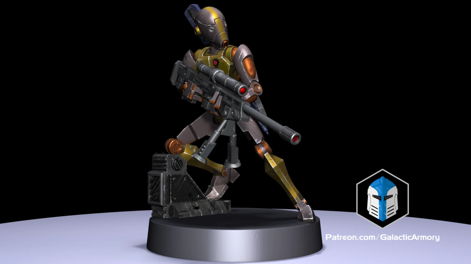 1:48 Scale Battle Droid Army - BX Commando Droids - 3D Print Files 7 1:48 Scale Battle Droid Army - BX Commando Droids - 3D Print Files - Image 5