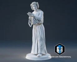 Princess Leia Figurine - Pose 3 - 3D Print Files -Galactic Armory Store PrincessLeiaFigurine Pose3