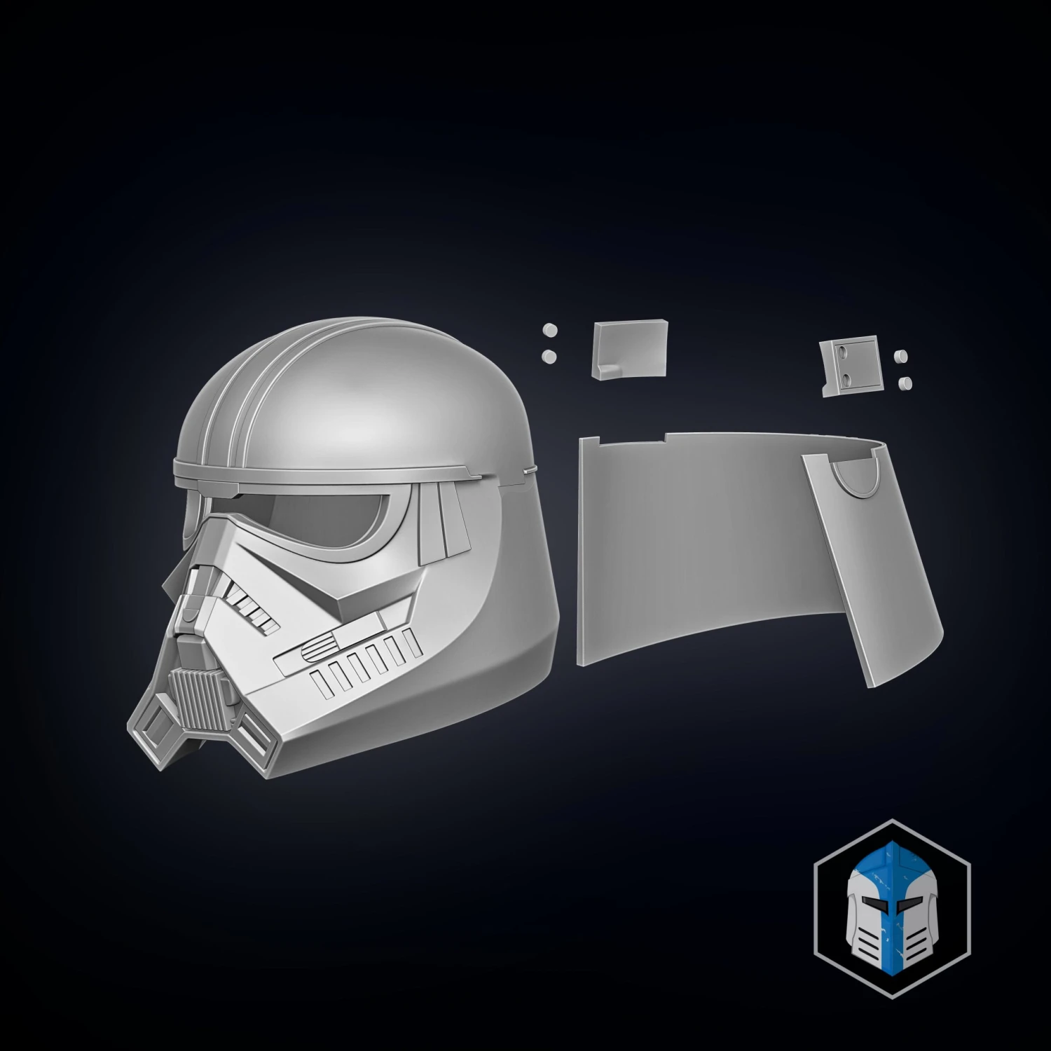 Phase 2 Purge Trooper Helmet - 3D Print Files 5 Phase 2 Purge Trooper Helmet - 3D Print Files - Image 3