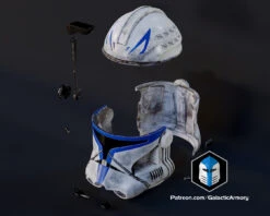 Realistic Captain Rex Helmet - 3D Print Files 25 Realistic Captain Rex Helmet - 3D Print Files -Galactic Armory Store RealisticCaptainRexHelmet AhsokaVersion Exploded 30fb05ac 8887 4388 90a8 37e6f4ddd2b8