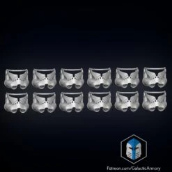 Realistic Captain Rex Helmet - 3D Print Files 31 Realistic Captain Rex Helmet - 3D Print Files -Galactic Armory Store RealisticCaptainRexHelmet FrontVariants